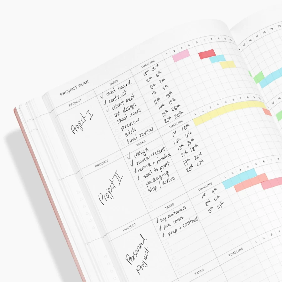 Poketo Project Planner - Creative Planning Tool for Efficient Task Management