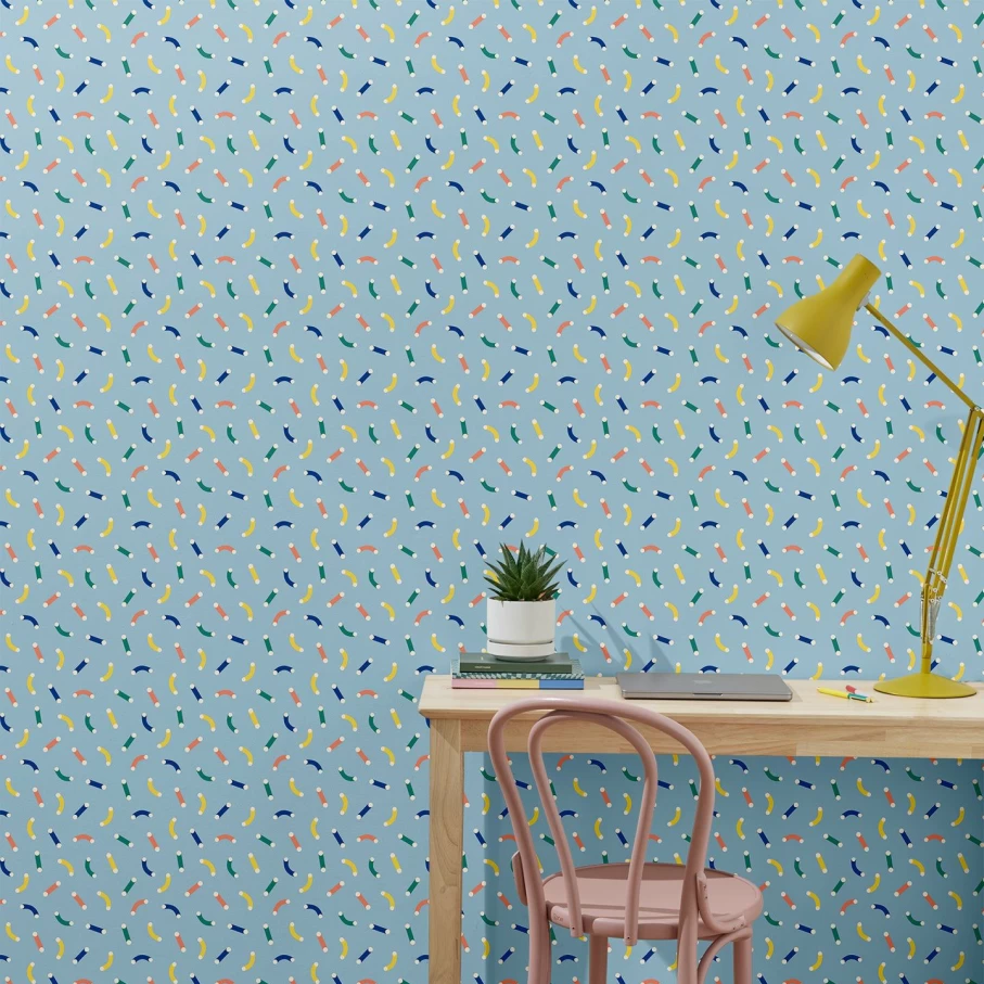 Poketo Macaroni Pattern Wallpaper by Mitchell Black - Premium Peel & Stick Design